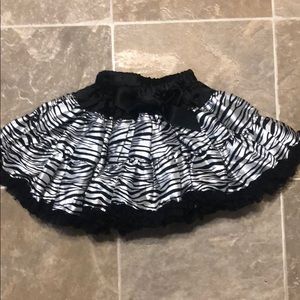 Zebra skirt